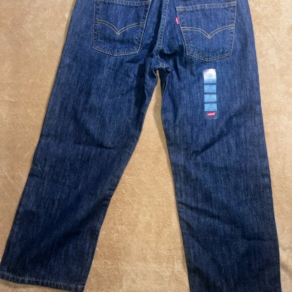New Levi Strauss 550 Boy 9 Husk 29x25 Adjustable Waistband Relaxed Fit Jeans (Q) - Picture 8 of 10